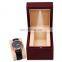 Custom Logo Stock Wholesale Luxury High End Single Glossy Piano Wooden Watch Gift Box