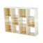 Factory Wholesale Quality Wood Cube Bookcase Shelf Storage Cube Bookcase