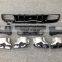 19-20 For Mercedes-Benz C Class W205 Reftted For C63 AMG diffuser and exhaust tips