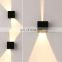 Modern Exterior Building Aluminum Luxury Surface Mounted Smd Outdoor LED Wall Light Fixture