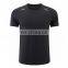 Custom logo printing t shirt 95%cotton 5%spandex gym fitness training plain men t shirt