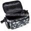 420D Multi-purpose Pvc Nylon Mesh Material Fishing Bag Lure Stroller Organizer Tackle Bag Fish 45*26*23cm ISO9001 SGS Polyester