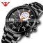 NIBOSI Men Watches Top Luxury Brand Steel Waterproof Sport Quartz Watch Men Fashion Date Clock Silver Watch Relogio Masculino