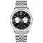 High Quality Japan Movement 3 eyes Dress Fashion Suppliers Men Quartz Watch Wholesale Men Slim Minimalistic Silver Watch