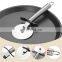 Stainless Steel Pizza Wheels Cutter Round Pizza divider & Knife Pastry Pasta Dough Kitchen Tools Baking Cutting Tools