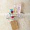 Wall Mounted 304 Stainless Steel Single Storage Shower Caddy Bath Organizer Shelf Bathroom Corner Basket Rack with Hook