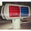 Wholesale double sets red and blue LED solar traffic warning light