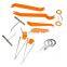 12pcs Car Radio Door Clip Panel Trim Dash Audio Removal Open Installer Pry Tool for Auto Vehicle for car Audio Removal Pry
