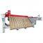 HUALONG machinery HLSQ-350 4 Axis Automatic PLC Bridge Saw Stone Cutting Machine