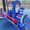 Amusement theme park indoor outdoor small mini diameter engineering car track train