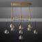 Modern Hemisere round Luxury American Design Blown Glass Chandelier for Hotel Living Room and Kitchen Ceiling Lighting