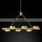 Hengzhi Minimalist Metal Mirror Chandeliers Hanging light Hotel Restaurant Pendant MONTESQUIEU SQUARE CHANDELIER