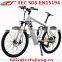 hot sale 250W 500W electric bicycle e-bike lithium battery with rear suspension CE SGS EN15194(FJ-TDE08)