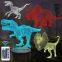 Dinosaur Gifts 3D Illusion Lamp Night Lights 16 Colors Changing with Remote Birthday and Holiday Gift for Children Girls Light