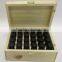 solid wood essential oil box wholesale