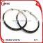 sexy ladies earring designs pictures silver black colored hoop earrings