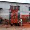 Newly hot sale and high effciency electric mobile scissor mechanism platform lift 10m/1000kg