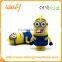 2016 New Custom PVC yellow banana man battery charger Cartoon Minion portable mobile power bank