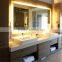 Decorator Wall Mounted Large Frameless Bathroom Mirrors