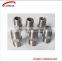 stainless steel pipe fitting screwed hex NPT nipple