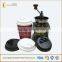 hot sale paper cup balck and white lid factory