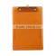 Plastic Clip Board With Strong Metal Clip A4 Paper Clip File Folder Writting Pad