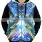 Sublimation fleece hoodie / Full print fleece hoodie