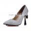 9cm charming classic high heel lady evening shoes