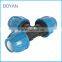 China Wholesale Plastic Pipe Fitting PP Compression Quick Pipe Fitting Equal Tee