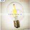 P45/G45 2watt 4watt led filament bulb E14 230V 2700K with UL CE RoHS FCC