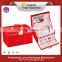 Red leather gift boxes for jewelry