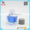 wholesale glass ink bottle square shape with screw cap 24ml