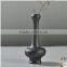 2016 Iron Glazed Ceramic Black Metal Flower Vase for Home Decoration Centerpiece