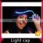 With custom embroidery logo color led cap