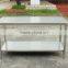 backsplash kitchen stainless steel workbench shelf