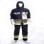 High performance nomex fireman uniform with reflective tape EN 469