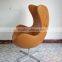 leisure fiberglass swivel egg chair