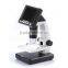3.5 Inches LCD Screen 1000x 5M Stereo Digital Microscope With Photo/Video Measurement Battery Powered