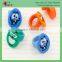Funny And Wacky PVC Emoji Finger Ring Toy For Capsule Toy