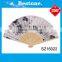 Cheap custom advertising wooden hand fan