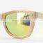 JM599 Wood Box Logo Revo Mirror Polarized Bamboo Sunglasses Case