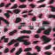 rose red black leopard pattern polyester milk fiber Spandex print fabrics
