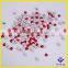 SS6 SS8 SS10 SS12 S16 Red flat back crystal rhinestone design for nail