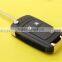 3 button Replacement Shell Flip Folding Remote Car Key Blank Case for OPEL VAUXHALL Insignia Astra 2 Button HU100 Uncut Blade