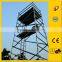 10m scaffolding system used