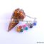 Orgonite Yellow Jasper Pendulum With Chakra Chain