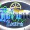 LED Backlit Acrylic Signs, outdoor waterproof acrylic led letter box sign