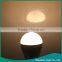 E27 7W 2800-3200K Warm White Light Radar Inductive LED Light Bulb