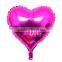 golden foil balloons letter shaped moon and star shape foil balloon