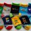 Zhuji wholesale kids cotton socks with letters on the tube